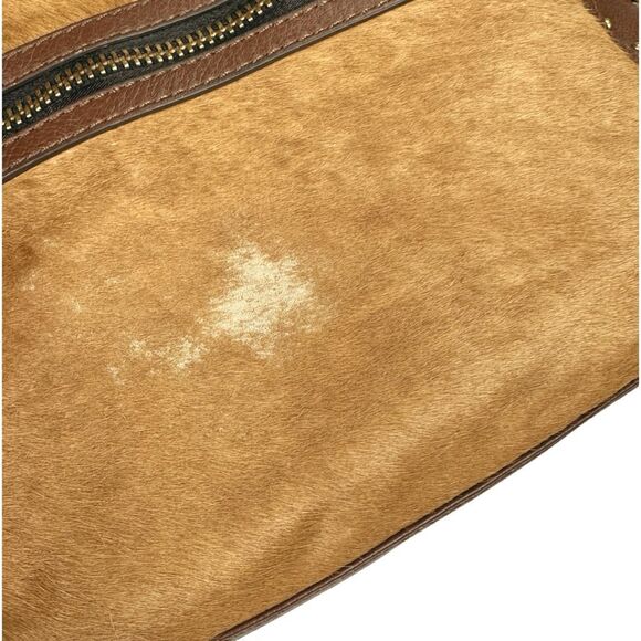 orYANY Brenda Studded Leather Satchel Handbag - 8"H x 15"W x 7"D - Picture 10 of 13